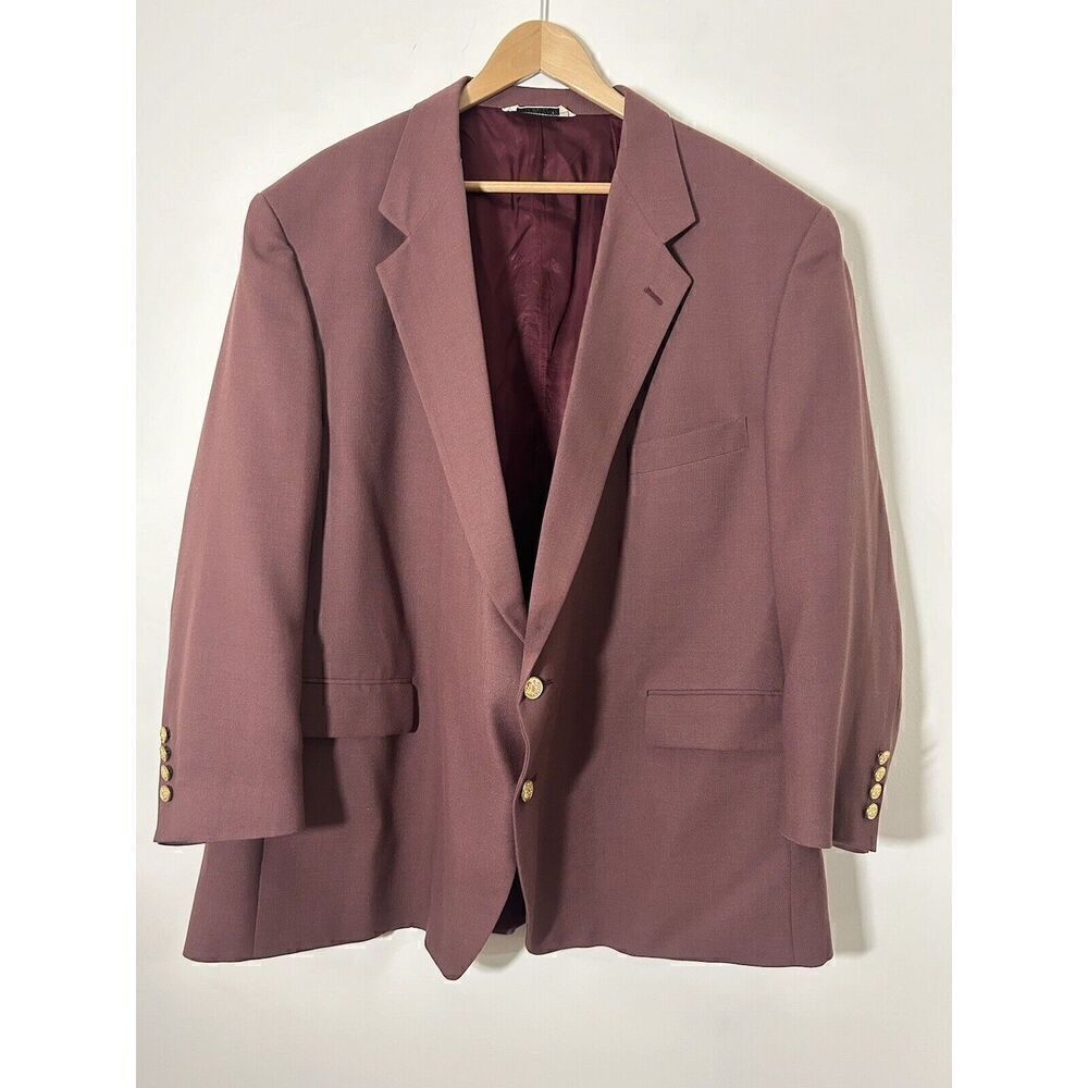 Palm Beach Exclusively for Hajjar's Mens Sport Coat Blazer Suit Jacket 2 Button